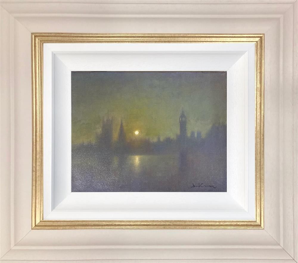 David Cressman - 'London Haze' - Framed Original Oil Painting