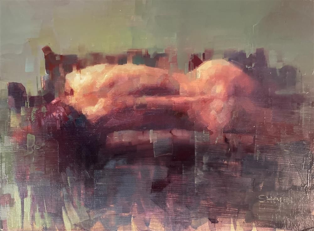 Shaun Othen - 'Resting Glow' - Framed Original Art