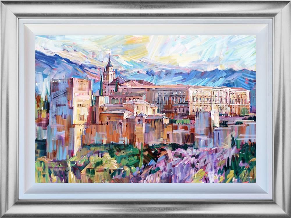 Colin Brown - 'Alhambra Vista' - Framed Original Art