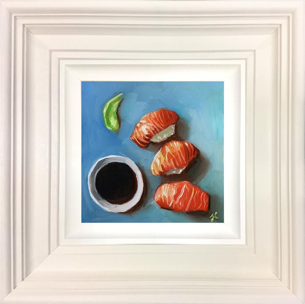 Joss Clapson - 'Make Everyday Sushi Day' - Framed Original Art