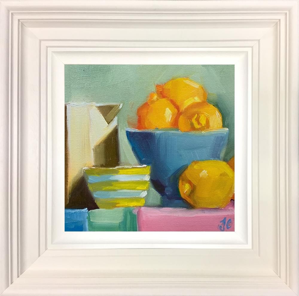 Joss Clapson - 'Lemon's Bowls' - Framed Original Art