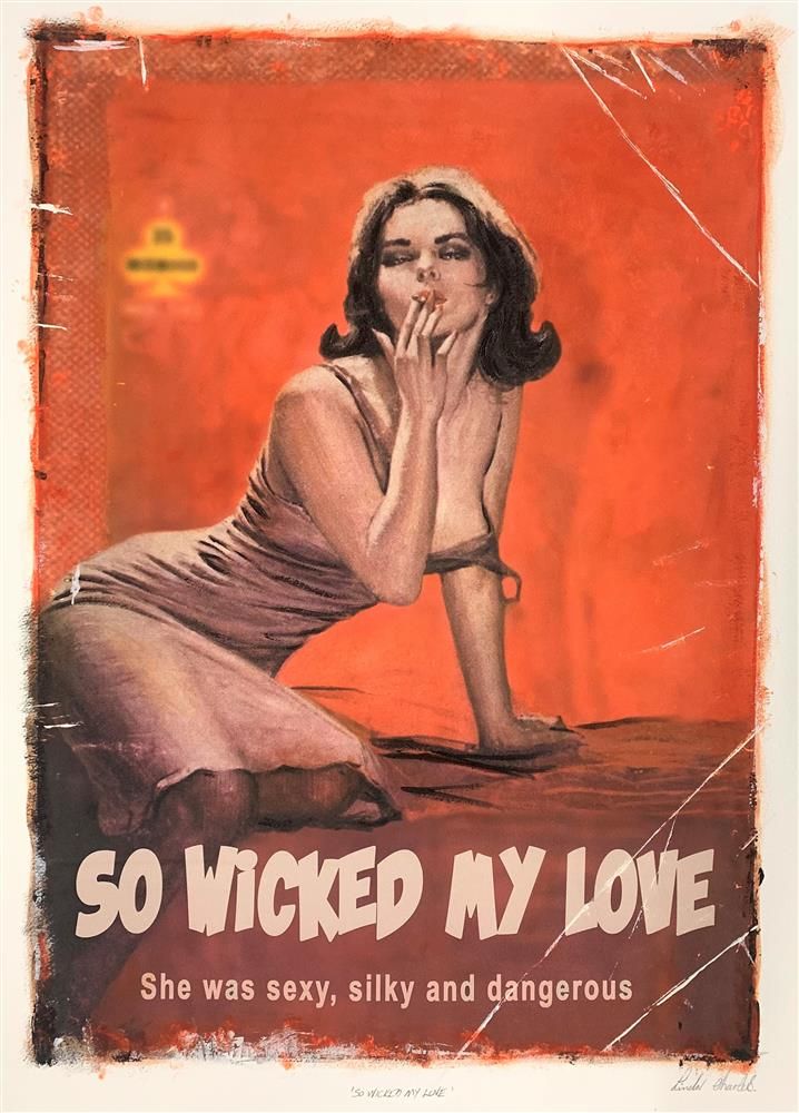 Linda Charles - 'So Wicked My Love' - Framed Limited Edition