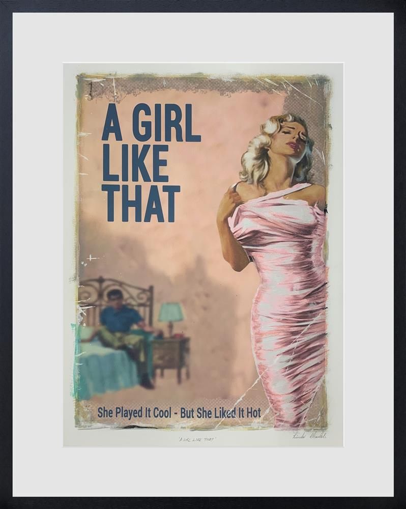 Linda Charles - 'A Girl Like That' - Framed Limited Edition