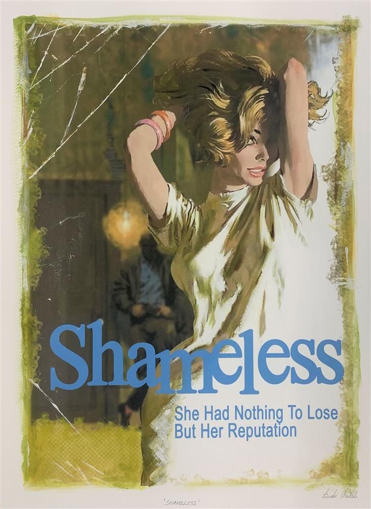 Linda Charles - 'Shameless' - Framed Limited Edition