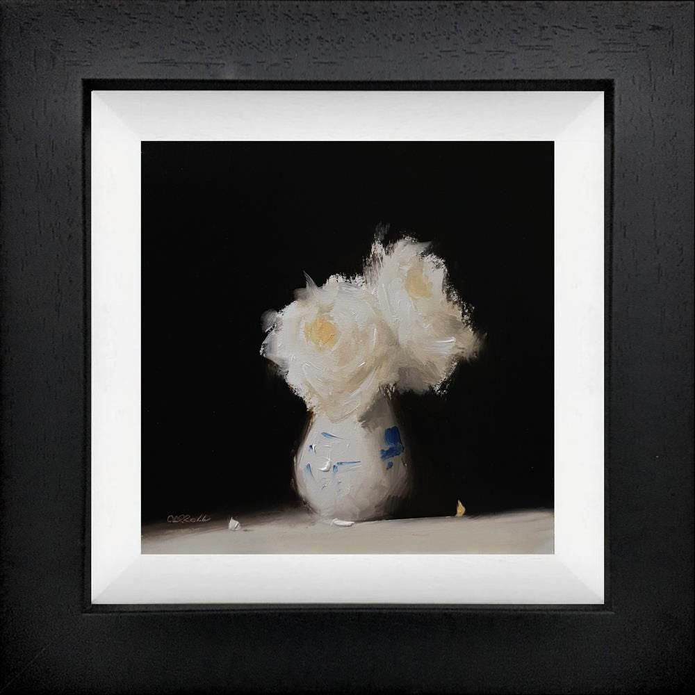 Neil Carroll - 'Pot Of Roses' - Framed Original Painting