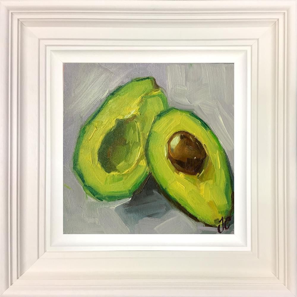 Joss Clapson - 'Avocado Love' - Framed Original Art