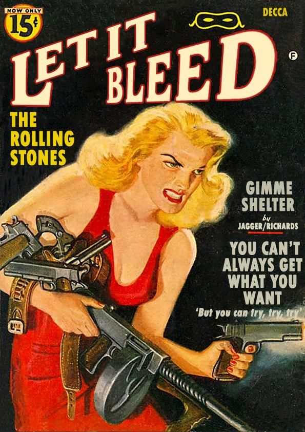 Linda Charles - 'Let It Bleed' - Framed Original Artwork