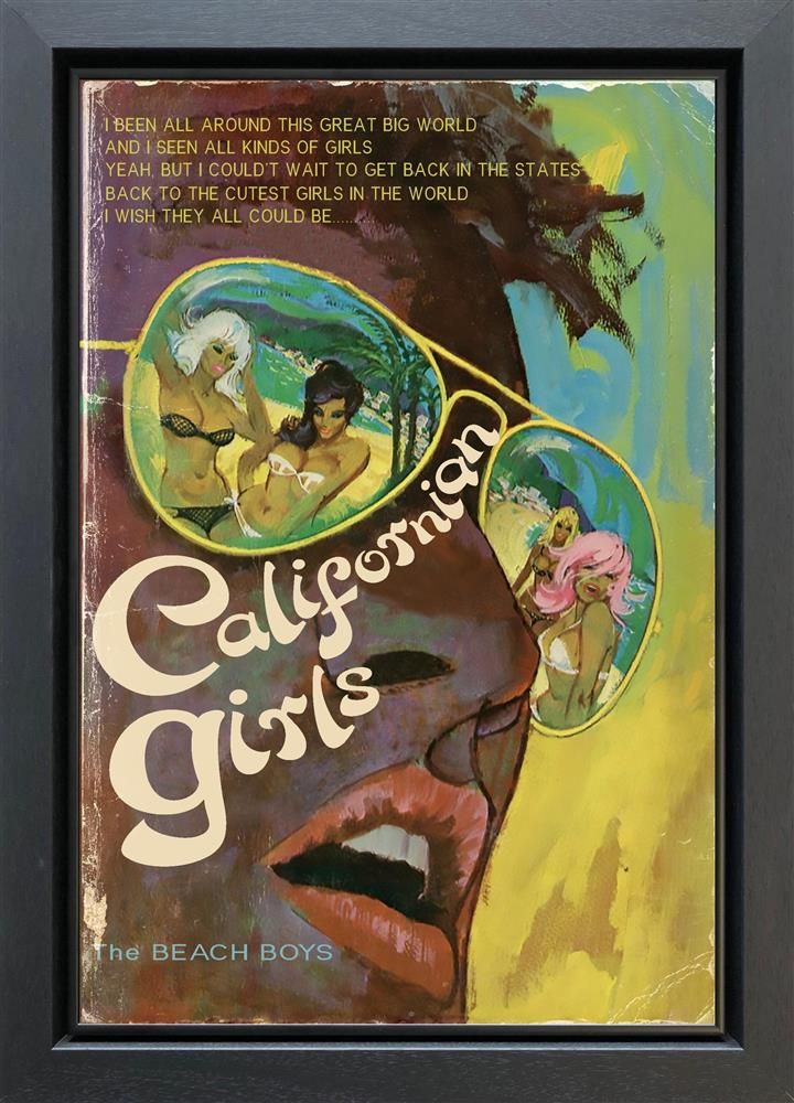 Linda Charles - 'California Dreaming' - Framed Original Artwork