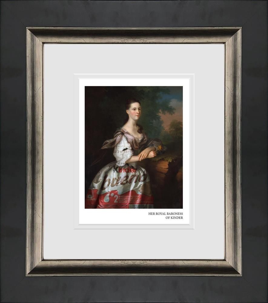 Ovi - 'Her Royal Baroness Of Kinder'- Framed Limited Edition Print