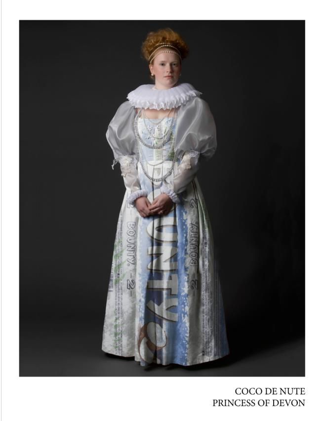 Ovi - 'Coco De Nute Princess Of Devon'- Framed Limited Edition Print