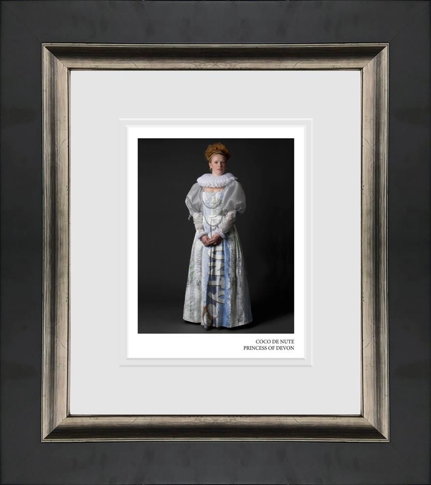 Ovi - 'Coco De Nute Princess Of Devon'- Framed Limited Edition Print