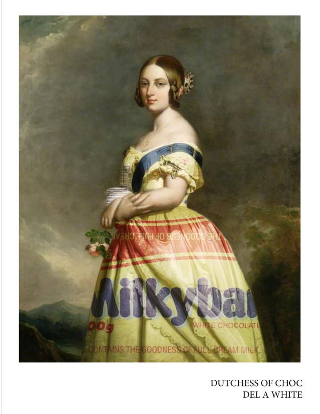 Ovi - 'Dutchess Of Choc Del A White'- Framed Limited Edition Print