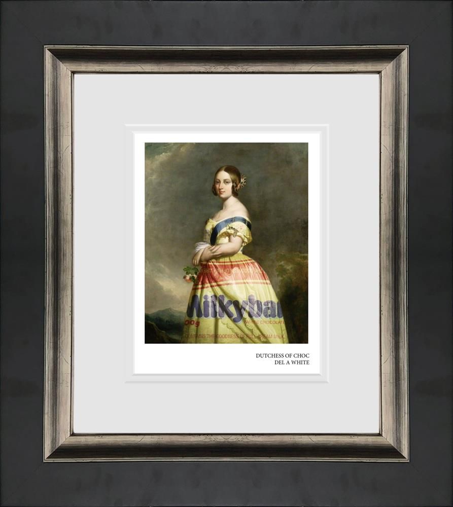 Ovi - 'Dutchess Of Choc Del A White'- Framed Limited Edition Print