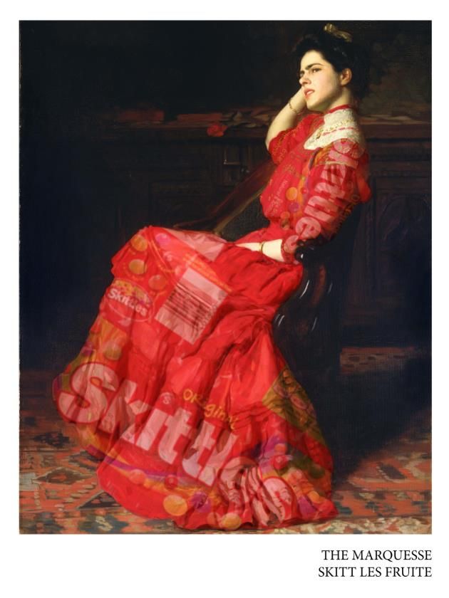 Ovi - 'The Marquesse Skitt Les Fruite'- Framed Limited Edition Print