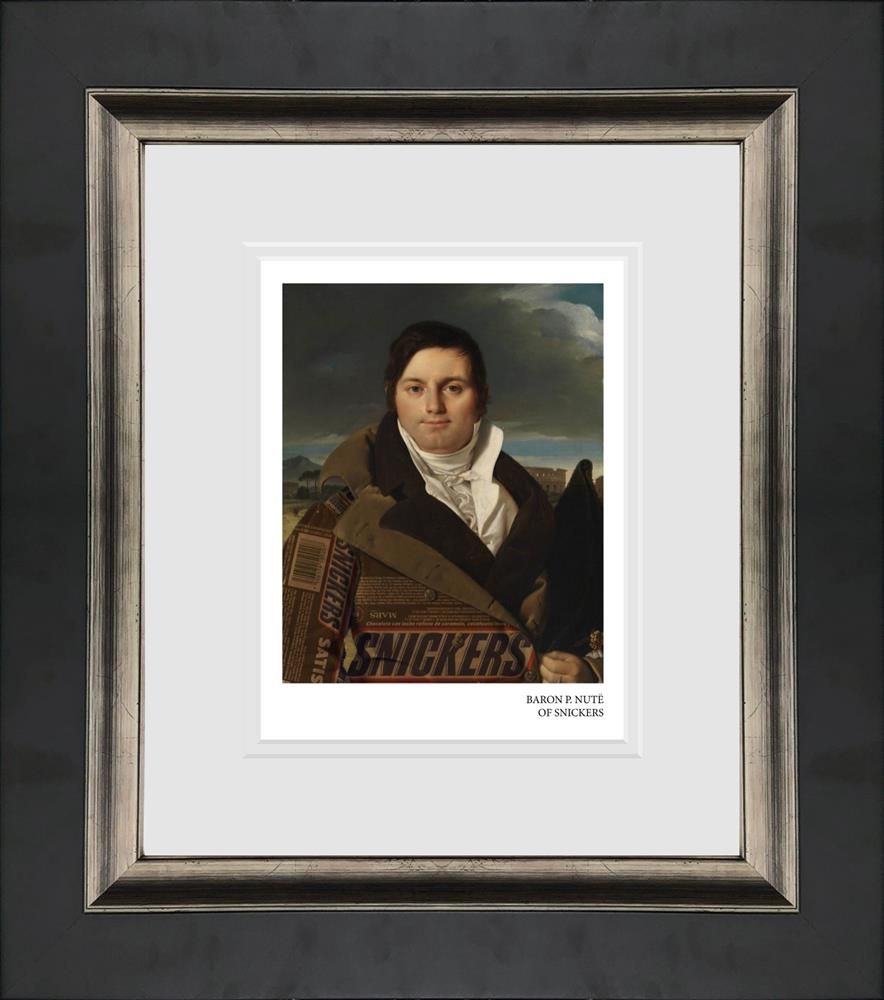 Ovi - 'Baron P.Nute Of Snickers'- Framed Limited Edition Print