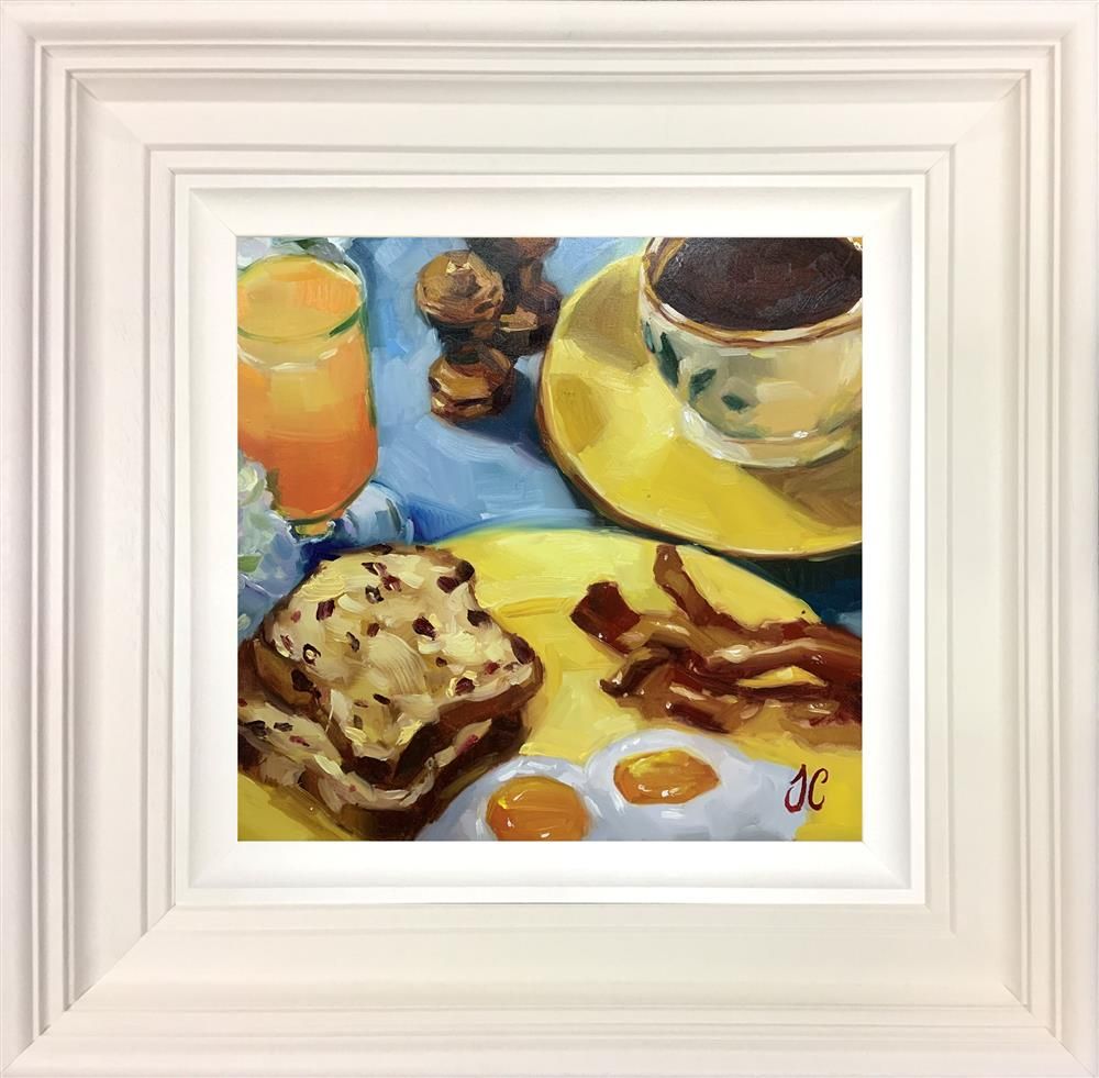Joss Clapson - 'Breakfast Club' - Framed Original Art