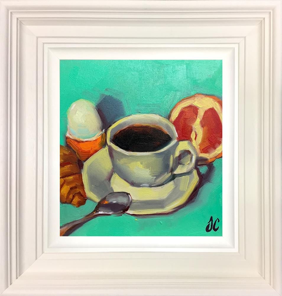 Joss Clapson - 'Black Coffee' - Framed Original Art