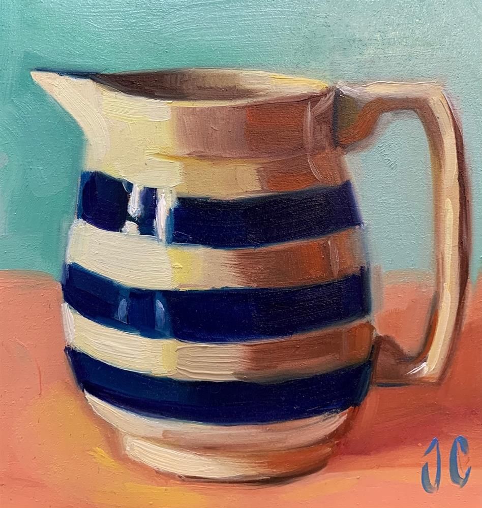 Joss Clapson - 'My Milk Jug' - Framed Original Art