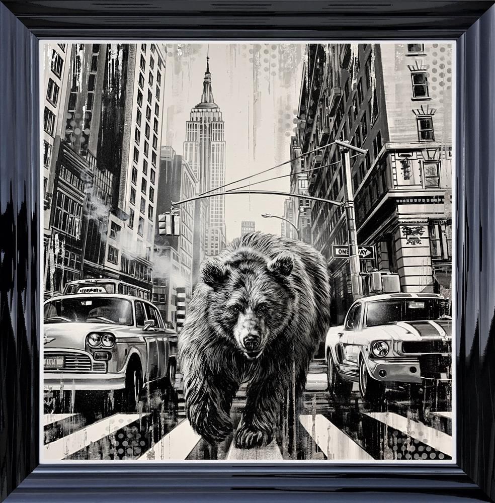 Ben Jeffery - 'Endangered Empire' - Framed Limited Edition Canvas