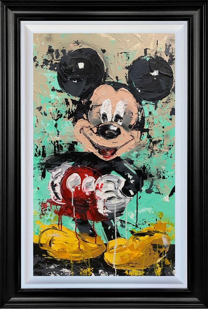 Jessie Foakes - 'Mickey' -  Framed Original Artwork