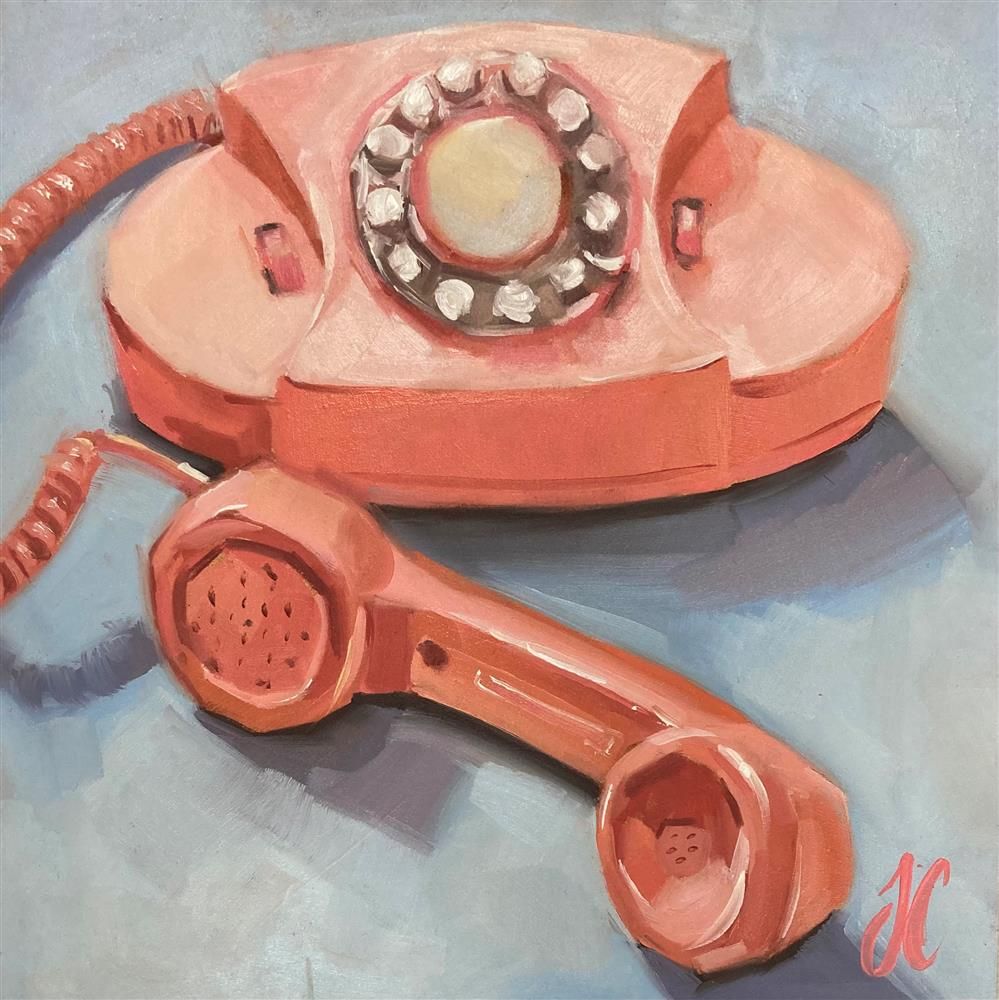Joss Clapson - 'Dial Tone' - Framed Original Art