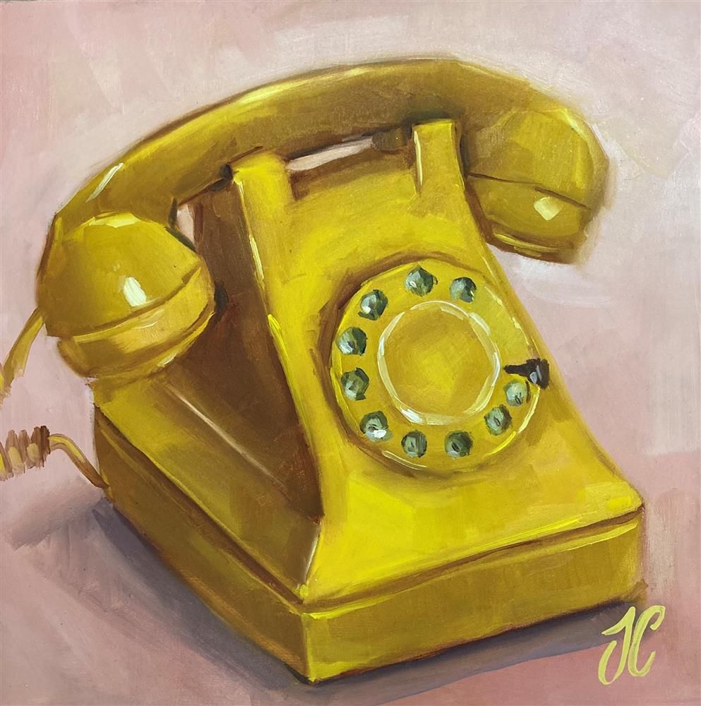 Joss Clapson - 'Missed Call' - Framed Original Art