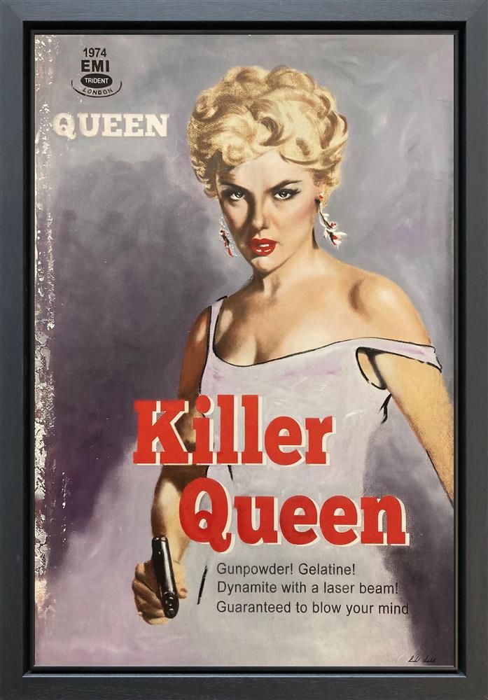 Linda Charles - ' Killer Queen - Deluxe ' - Framed Original Artwork