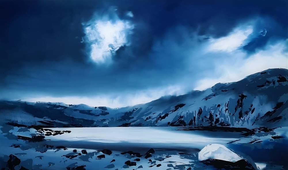 Richard King - 'I Think We Are Alone Now' - Framed Original Art