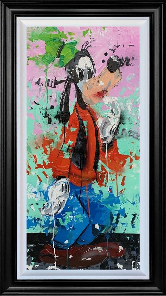 Jessie Foakes - 'Goofy' -  Framed Original Artwork