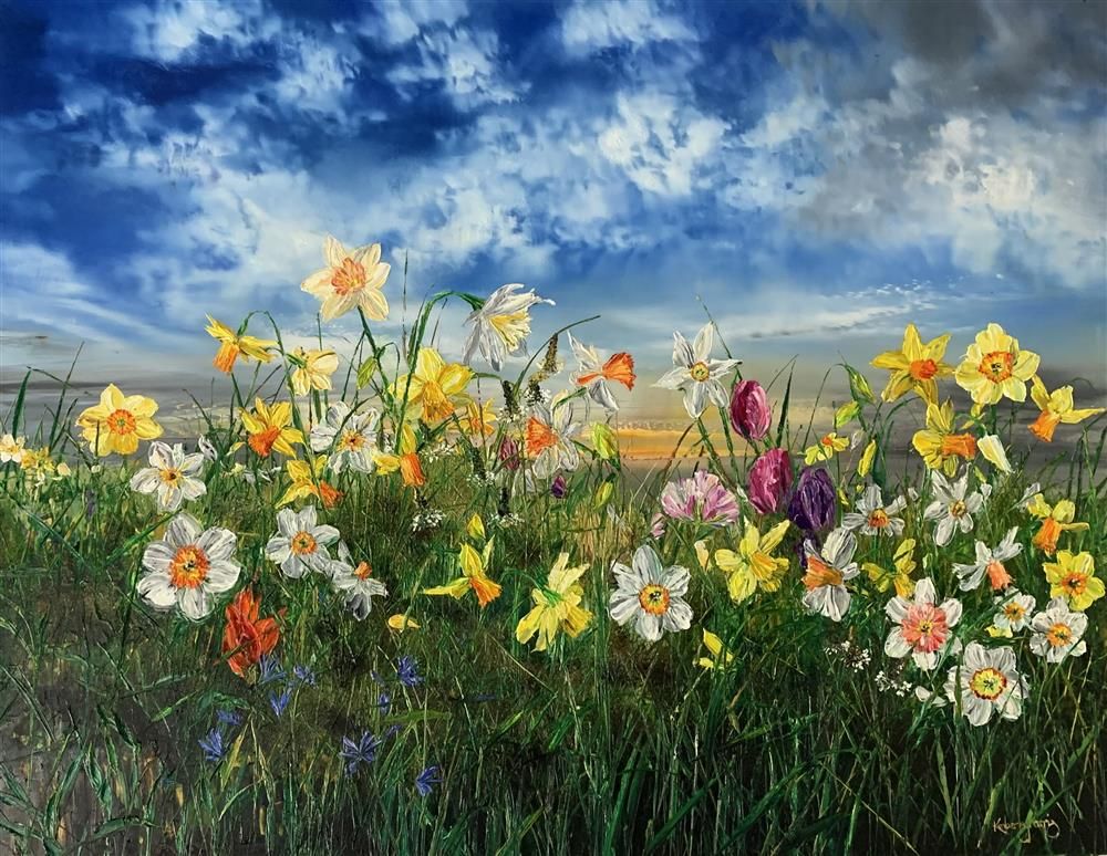 Kimberley Harris - 'Spring' - Framed Limited Edition