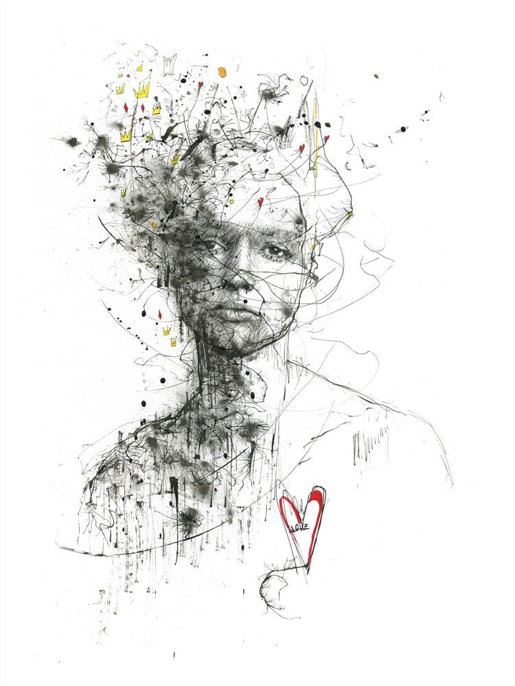 Scott Tetlow - 'Love' - Framed Original Art