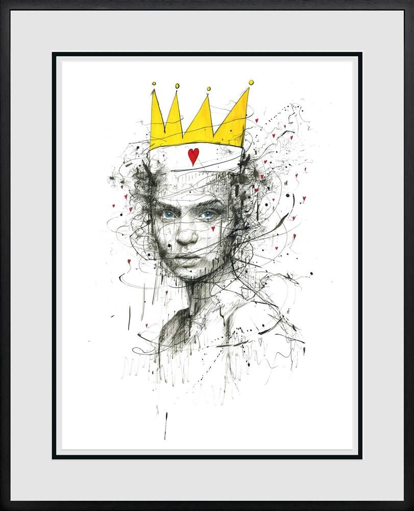 Scott Tetlow - 'Queen Of Arts' - Framed Limited Edition Print