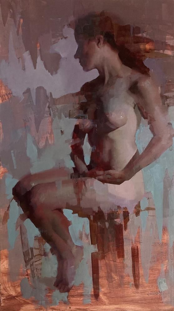 Shaun Othen - 'Seated Nude XV' - Framed Original Art