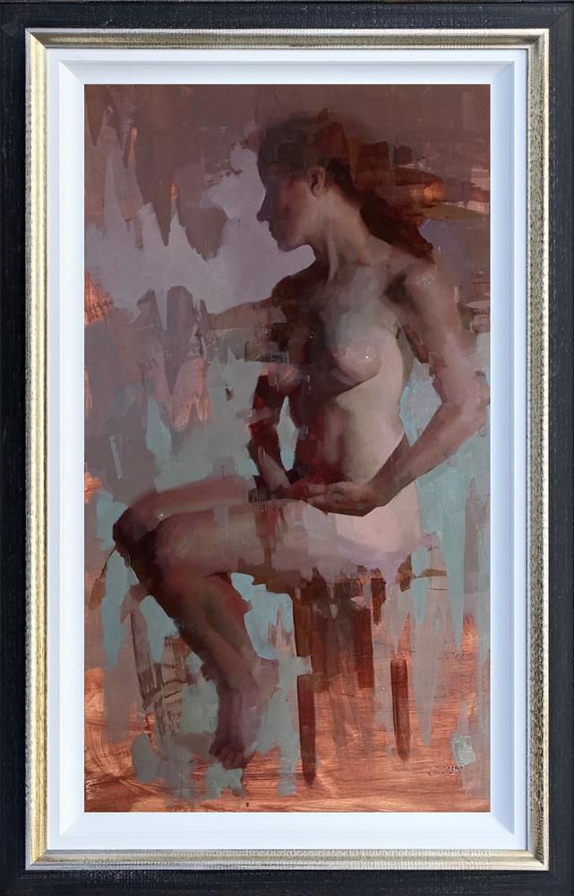 Shaun Othen - 'Seated Nude XV' - Framed Original Art