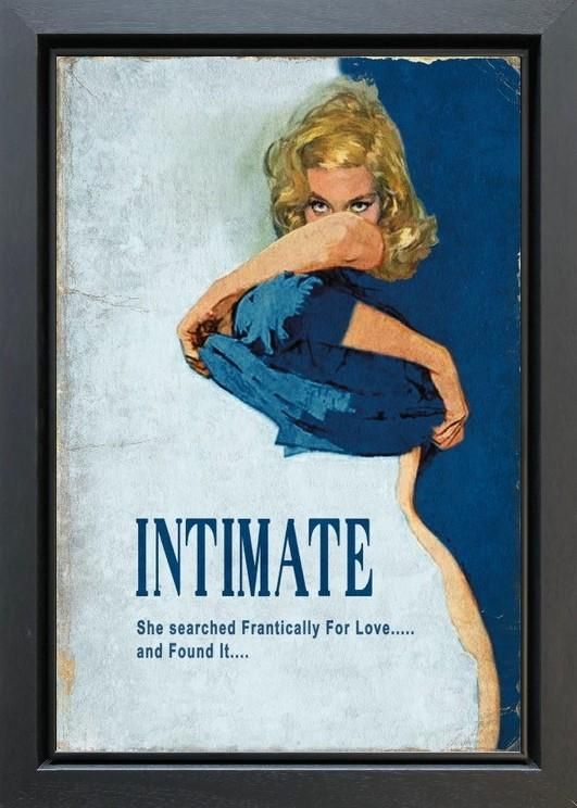 Linda Charles - ' Intimate' - Framed Original Artwork