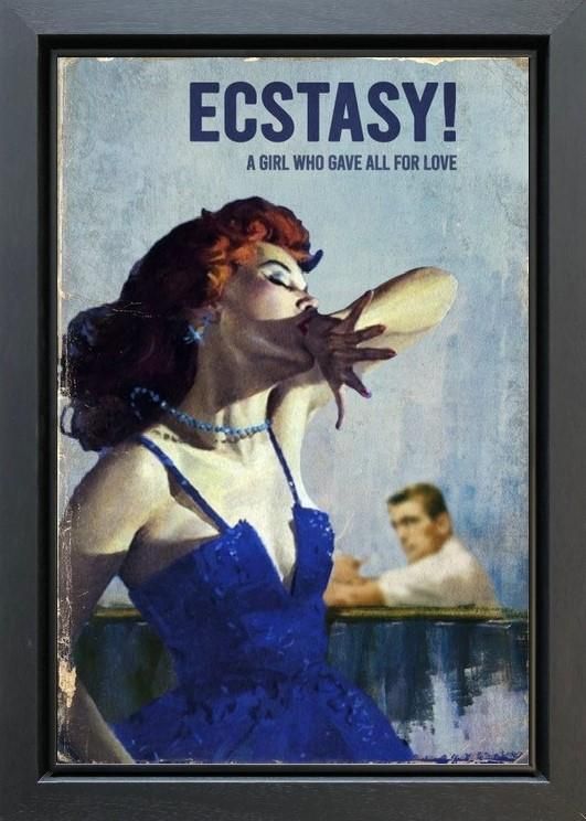 Linda Charles - 'Ecstasy!' - Framed Original Artwork