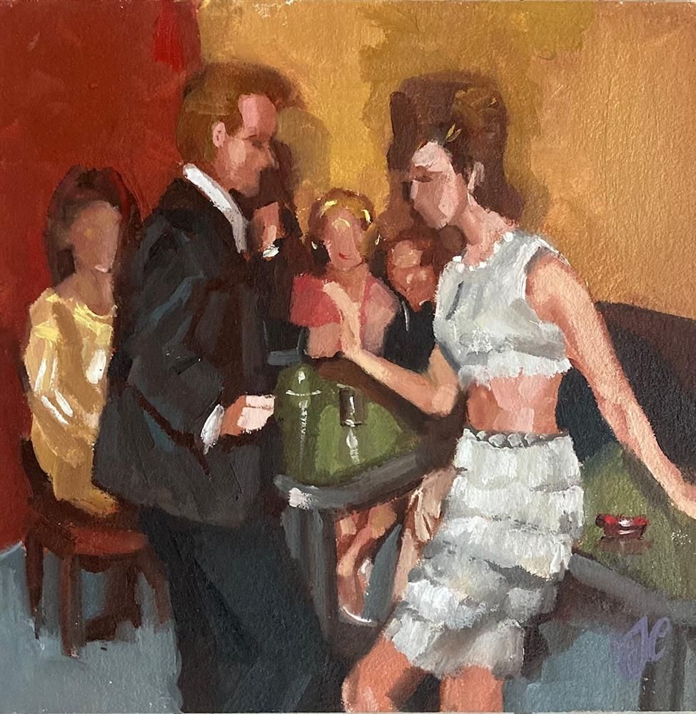 Joss Clapson - 'Dancing The Night Away' - Framed Original Art