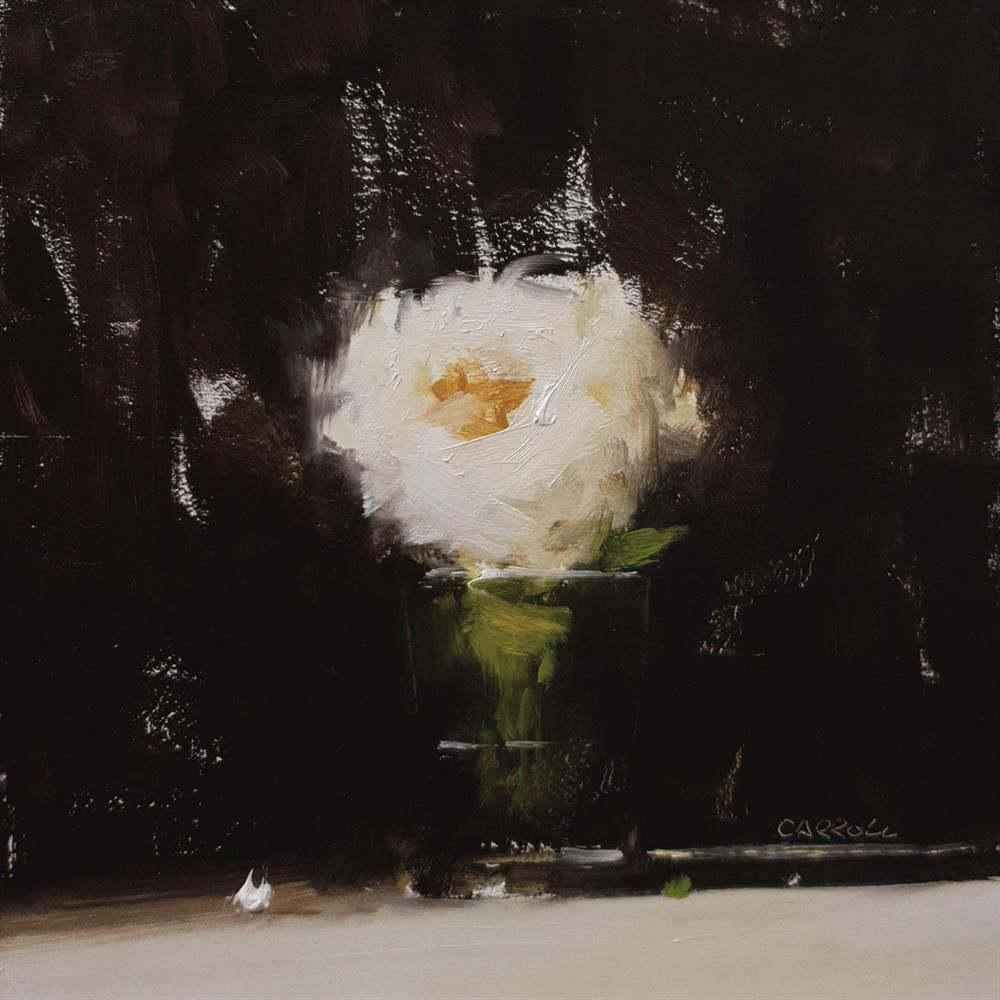 Neil Carroll - 'Rose Glass' - Framed Original Painting