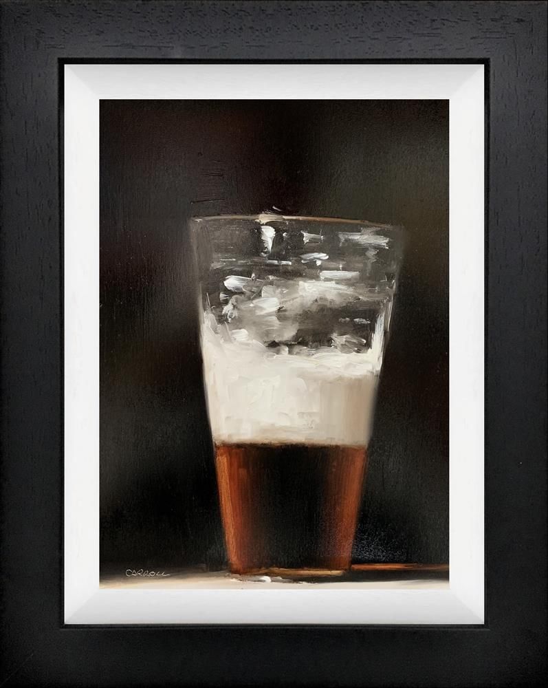 Neil Carroll - 'Glass Of Ale' - Framed Original Painting