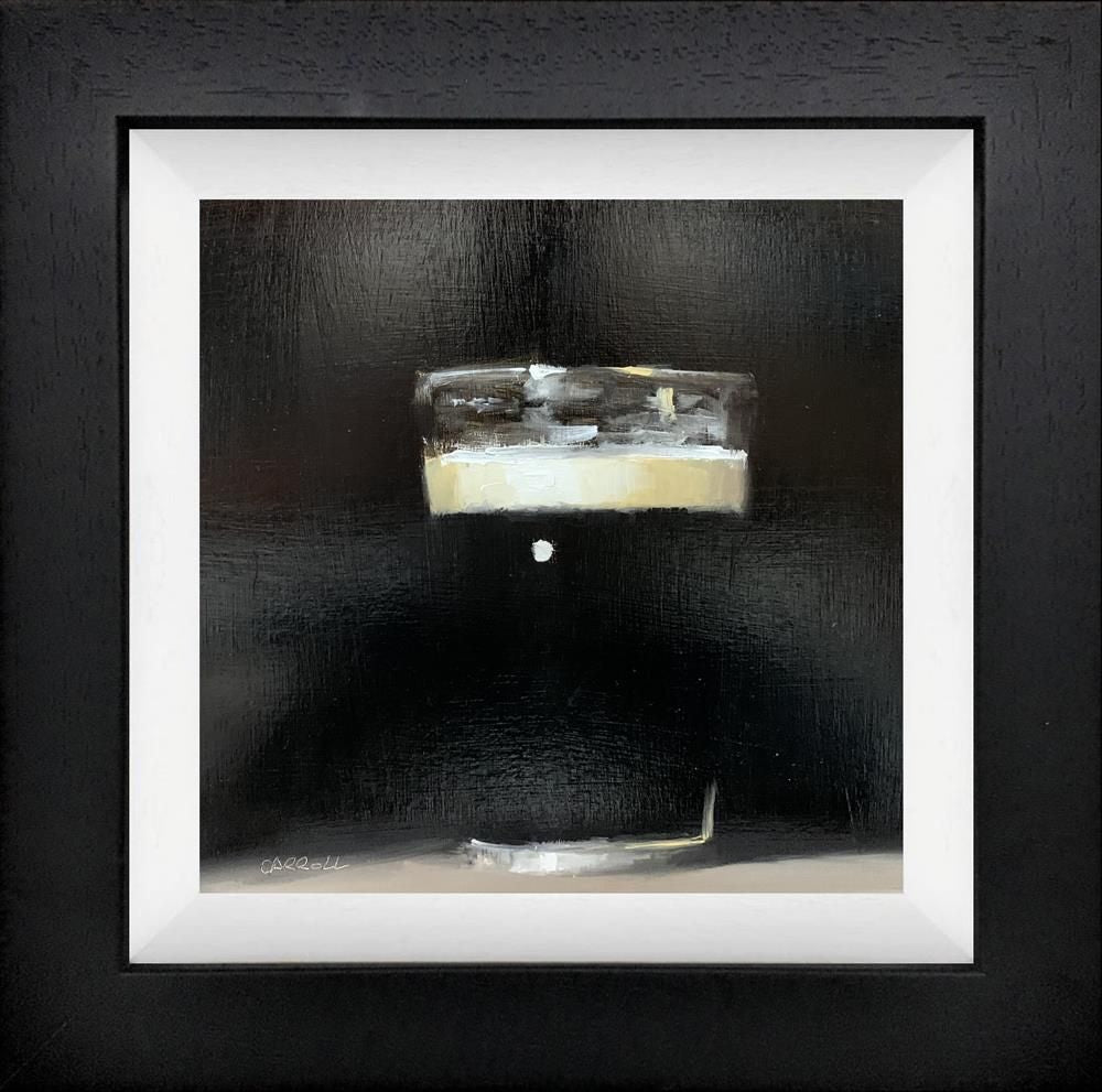Neil Carroll - 'The Black Stuff' - Framed Original Painting