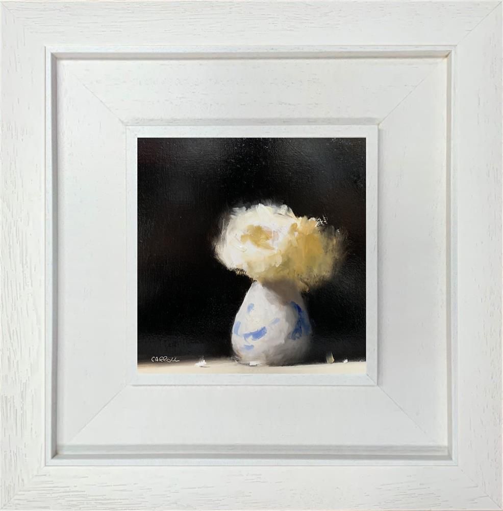 Neil Carroll - 'Rose Pot' - Framed Original Painting