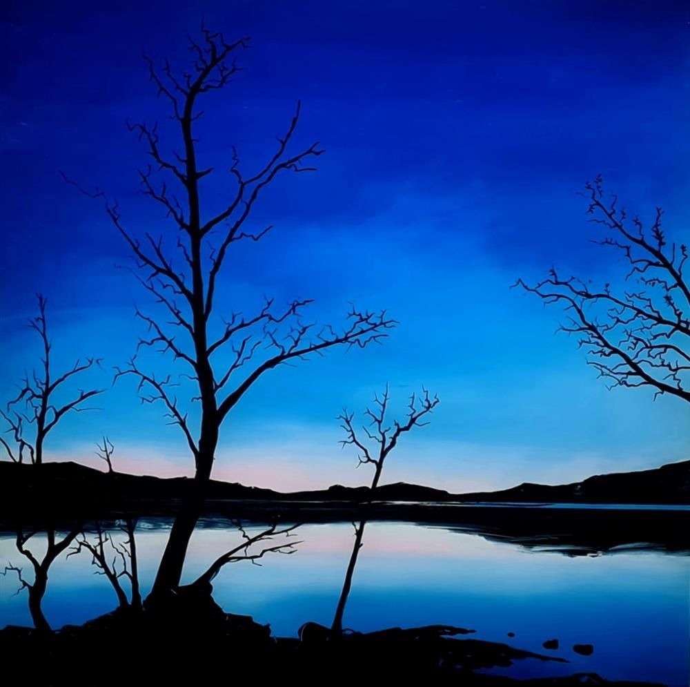 Richard King - 'Coniston Water Glow' - Framed Original Art