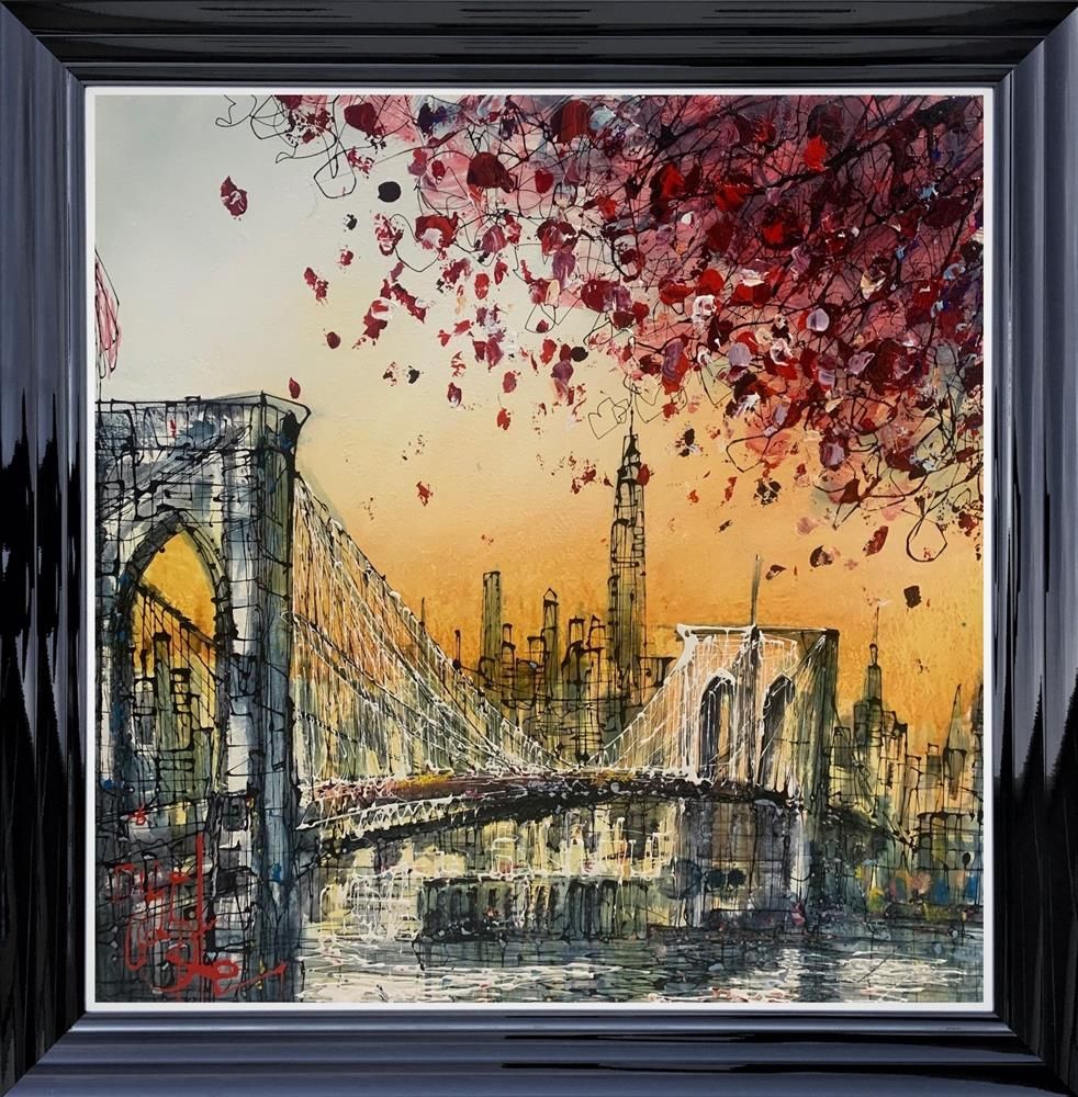 Nigel Cooke - " Venturing Into Brooklyn"  - Framed Original Artwork