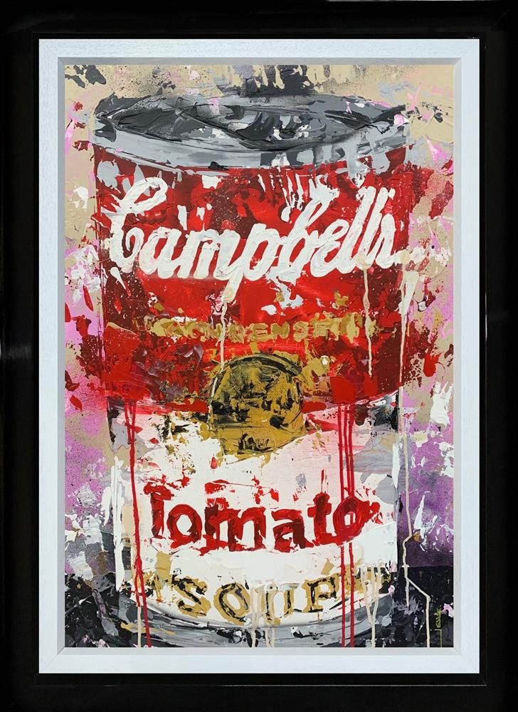 Jessie Foakes - 'Campbell Soup' -  Framed Studio Edition On Canvas
