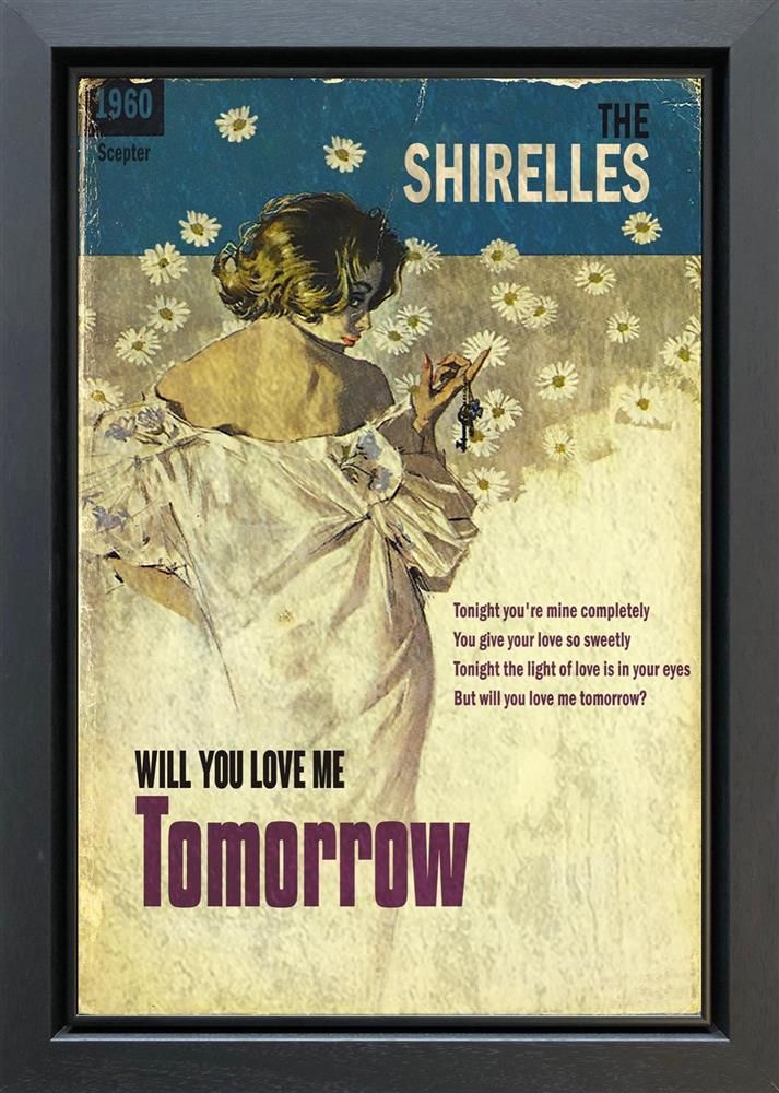 Linda Charles - ' Love Me Tomorrow' - Framed Original Artwork