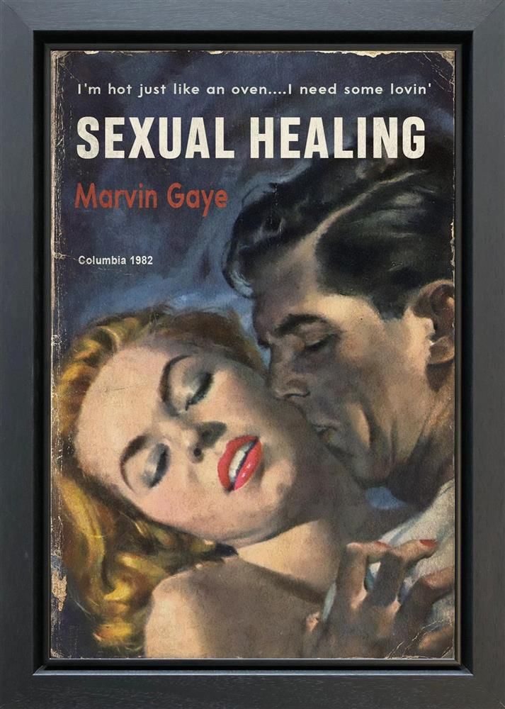 Linda Charles - ' Sexual Healing' - Framed Original Artwork