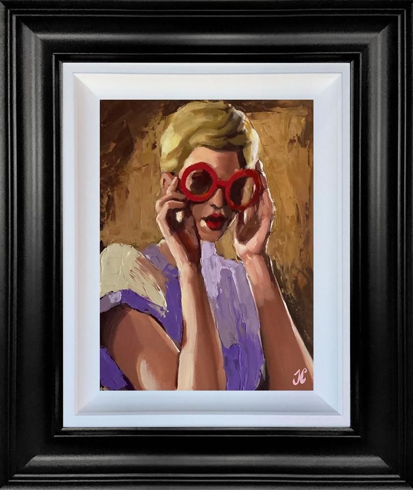 Joss Clapson - 'Hold My Girl' - Framed Original Art