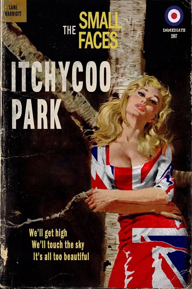 Linda Charles - ' Itchycoo Park ' - Framed Original Artwork