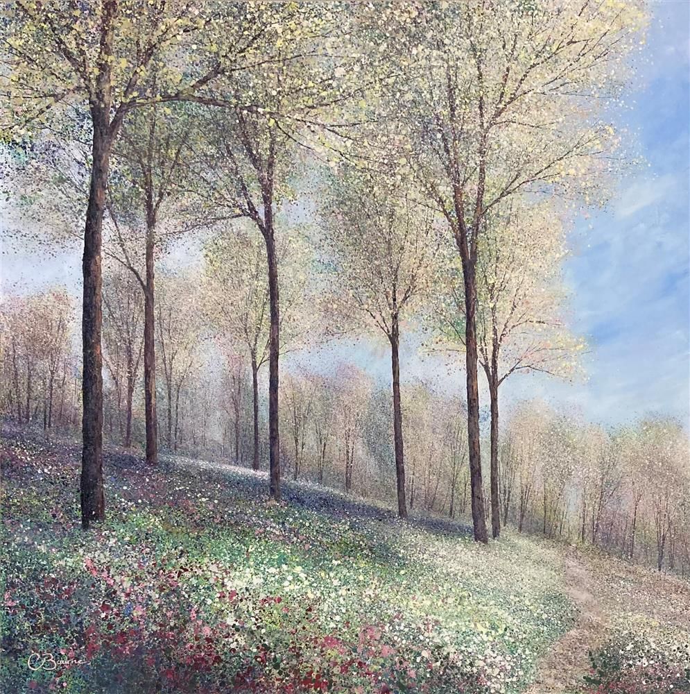 Chris Bourne - 'Summer At Last' - Framed Original Art