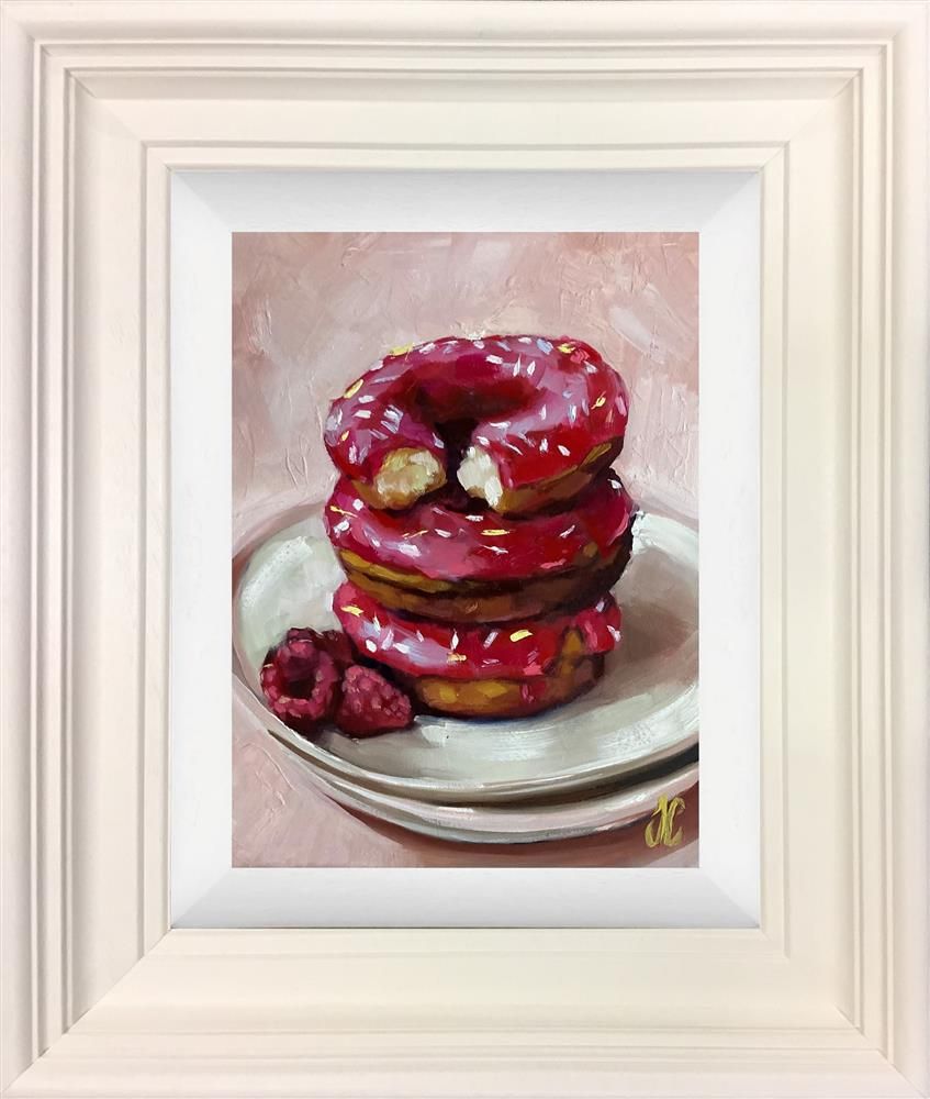 Joss Clapson - 'My Sweet Tooth' - Framed Original Art